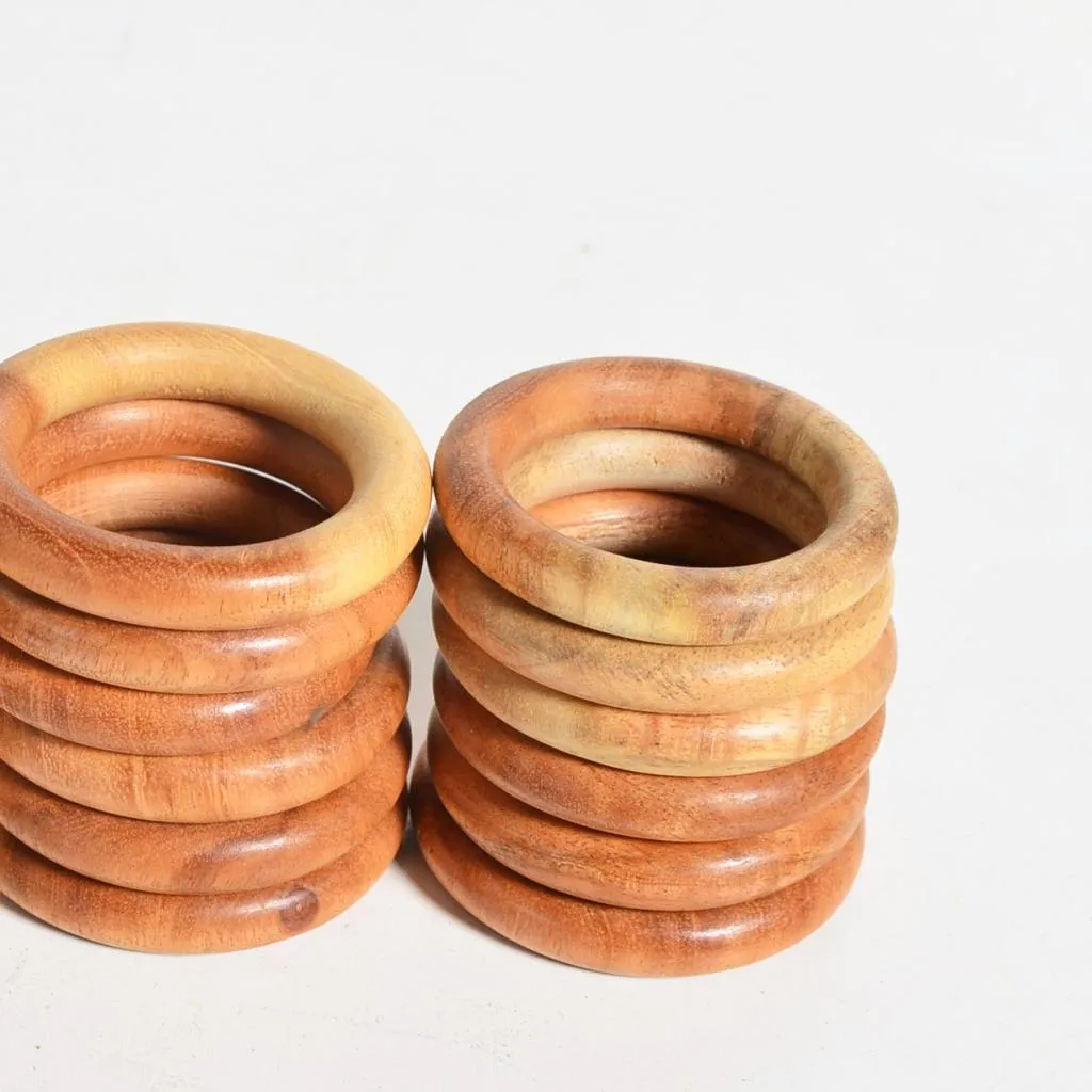Natural Wooden Rings