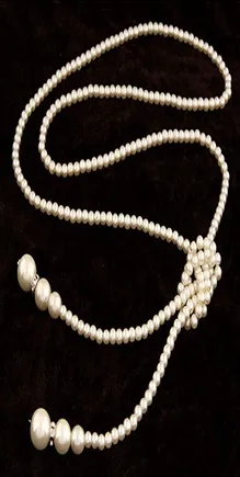 Necklaces -  Pearl Long Statement Necklaces