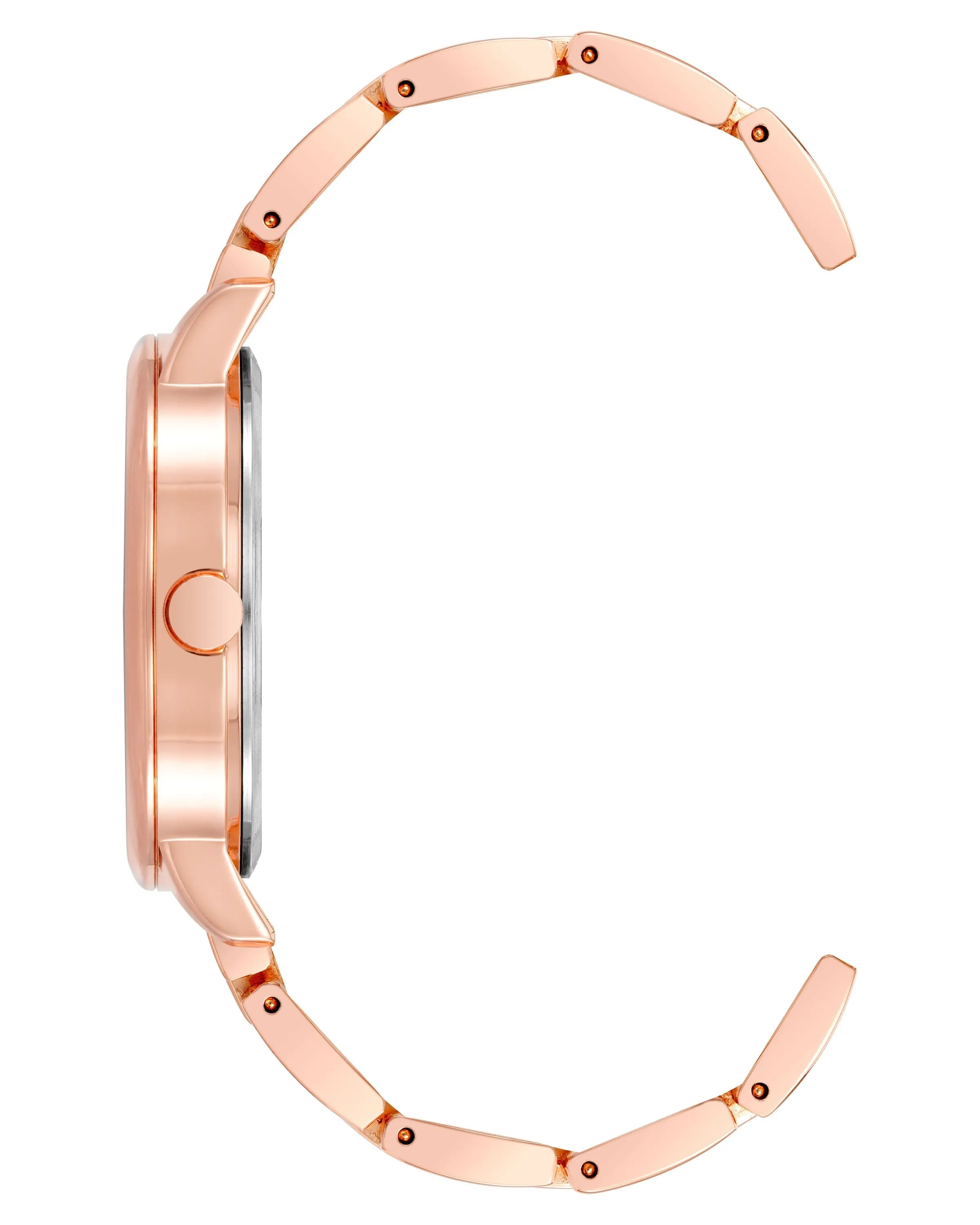 Nine West Silver Dial Analog Watch For -  Ladies NW-2460FLRG