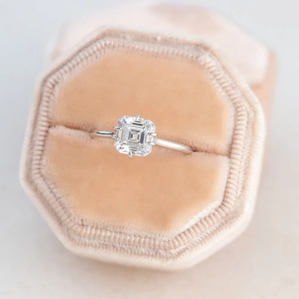 Odette ~ Asscher Cut Ring