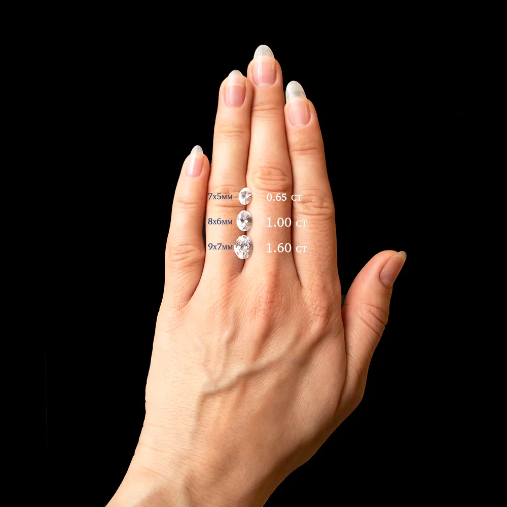 Odette ~ Oval Cut Solitaire Ring