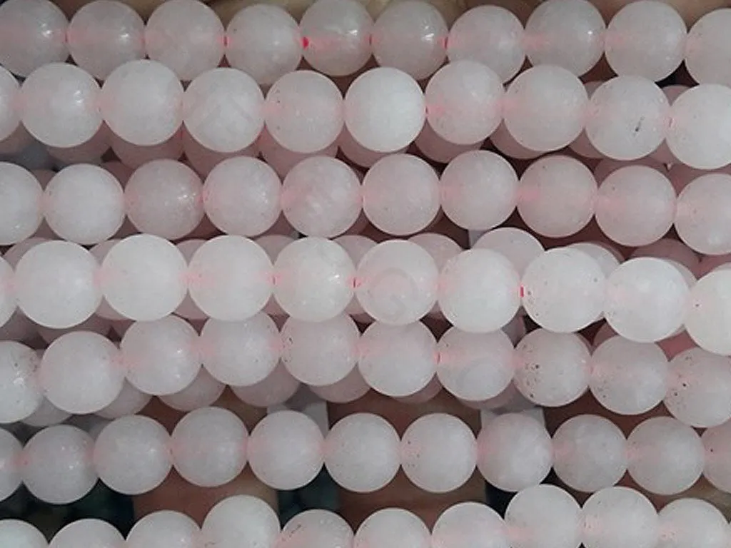 Off White Semi Precious Quartz Stones