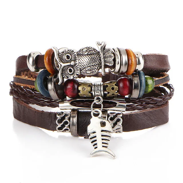 Punk Design Turkish Eye Bracelets