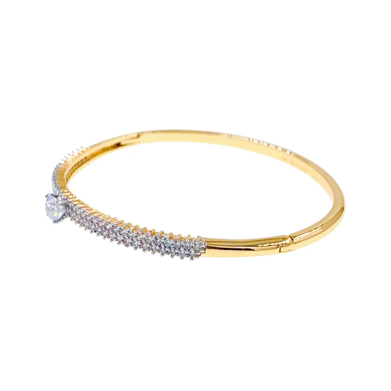 Queenie Cubic Zirconia Bangle Bracelet