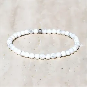 "Calm" Howlite Delicate Bracelet