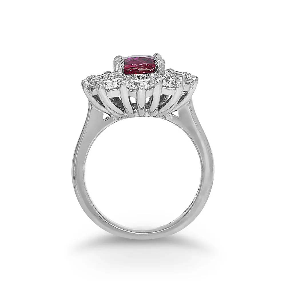 Ruby and Diamond Ring