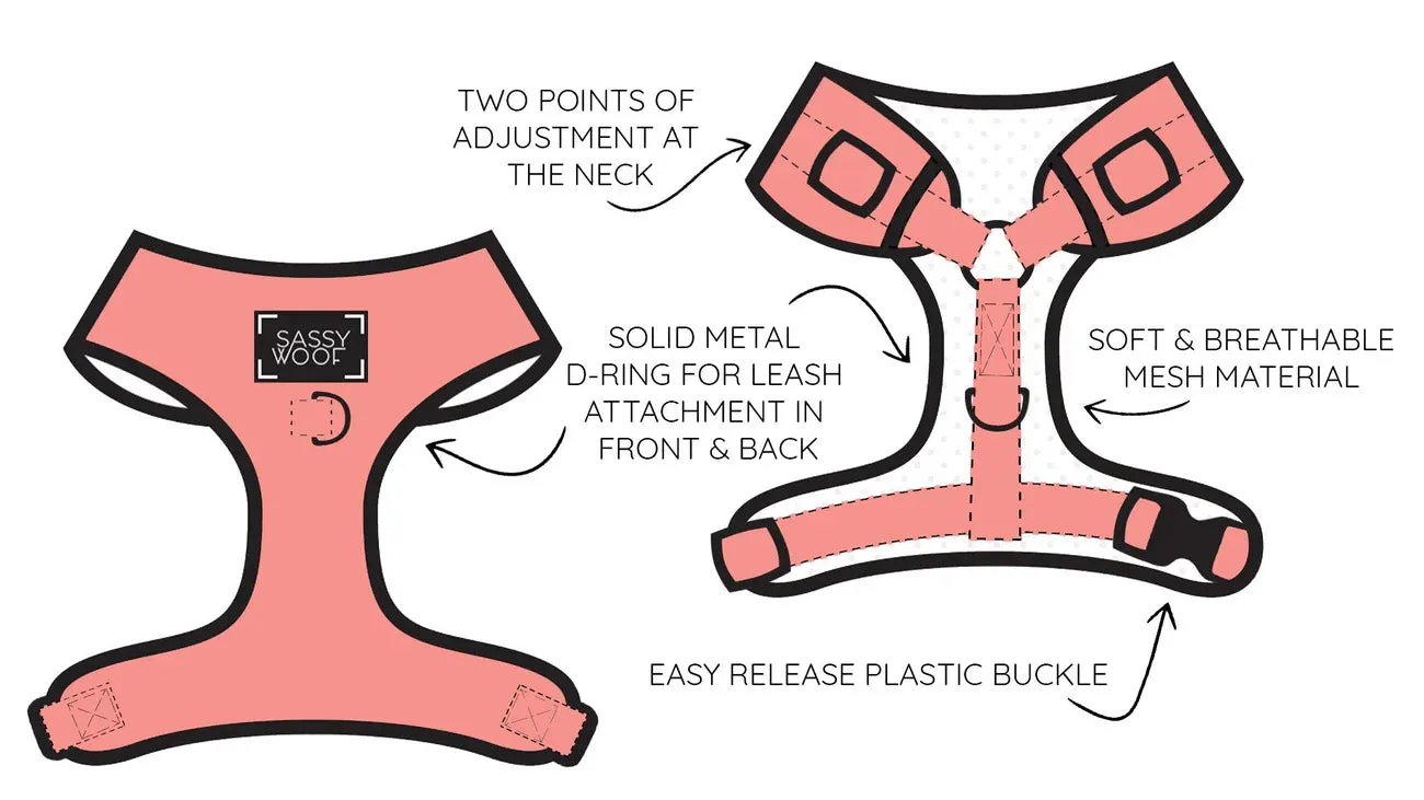 Sassy Woof - Best Pup Adjustable Harness