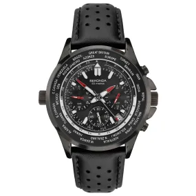 Sekonda Black Case Black Dial Mens Watch SK1864