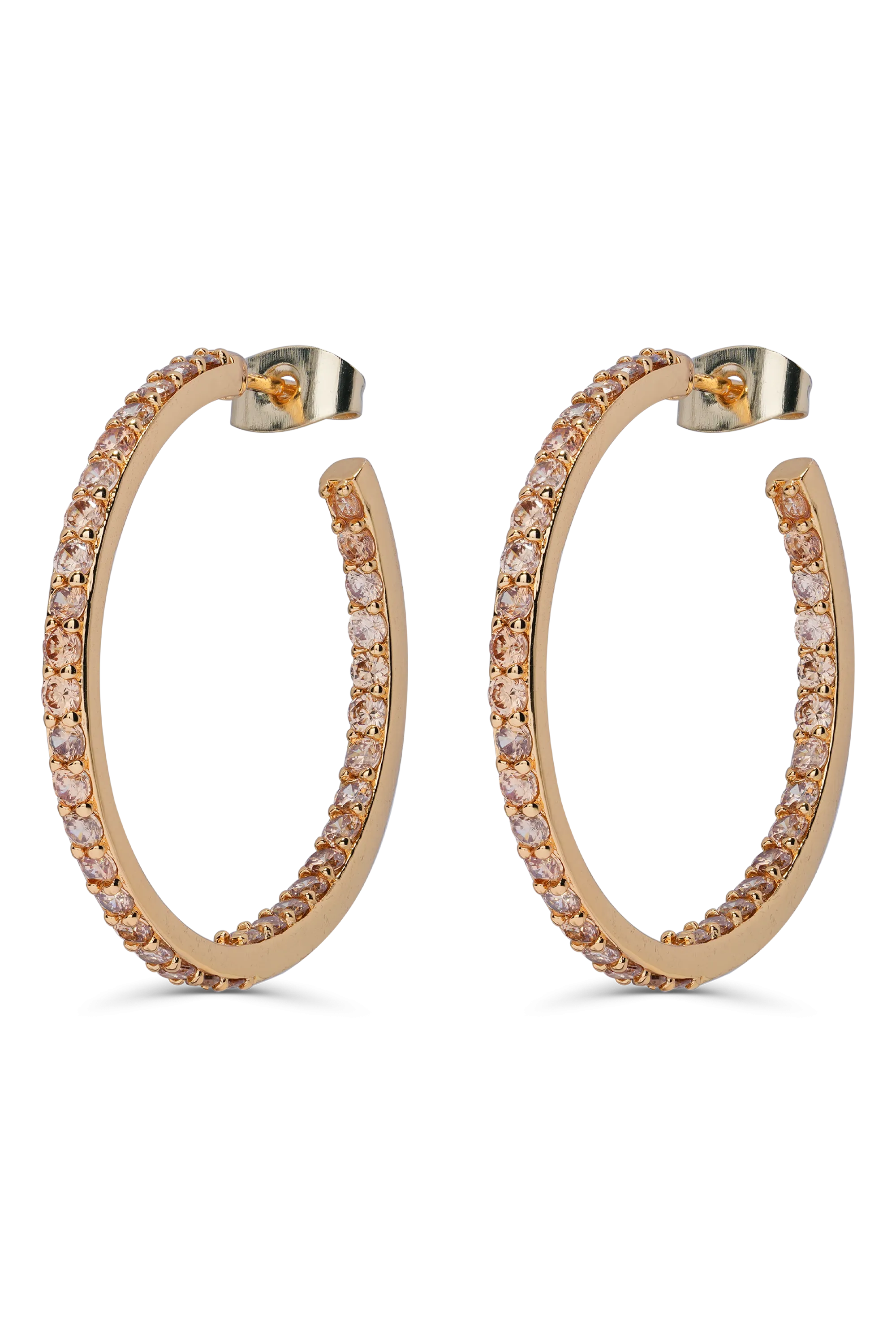 Serena Hoops - Champagne