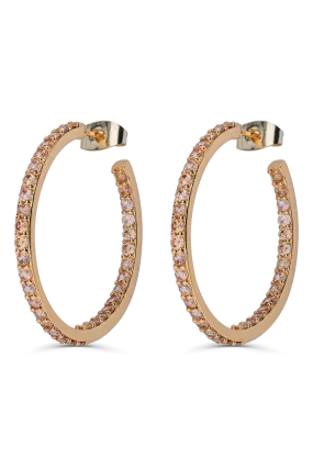 Serena Hoops - Champagne