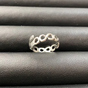 Silver-Plated Adjustable Ring (#66)