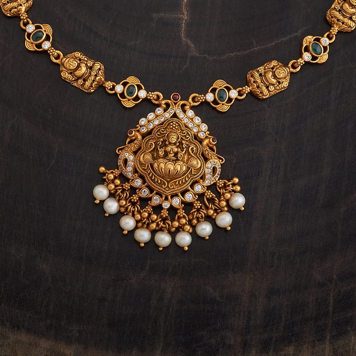 Silver Temple Necklace 170246