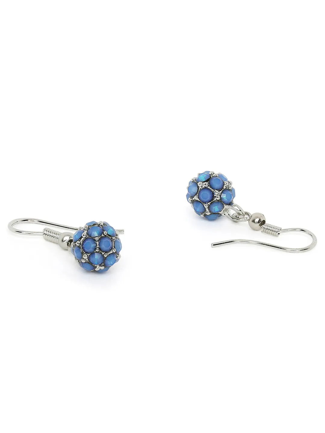 Sparkling Crystals Ball Earrings