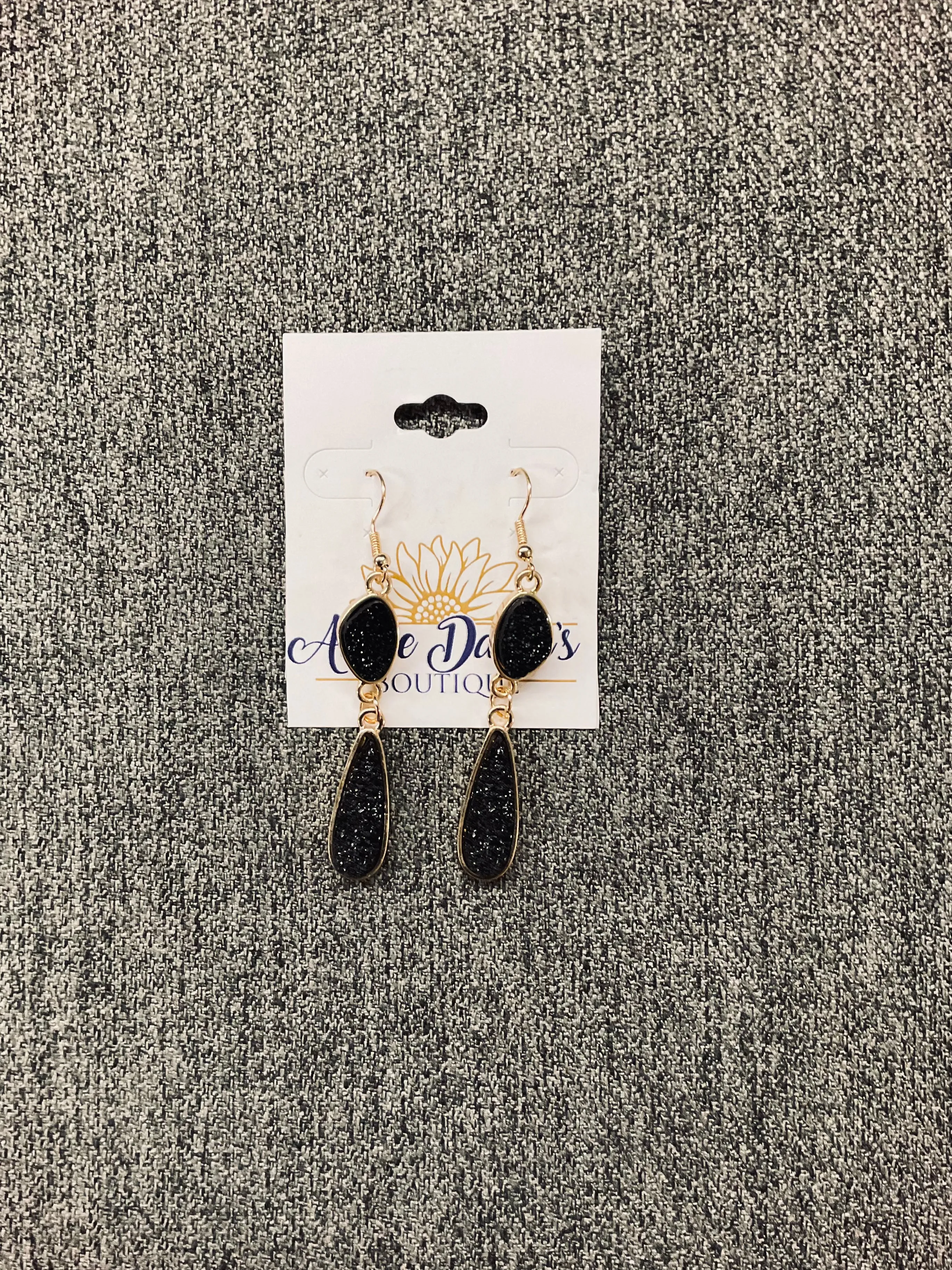 Sparkling Druzy Beaded Dangle Earrings In Assorted Colors