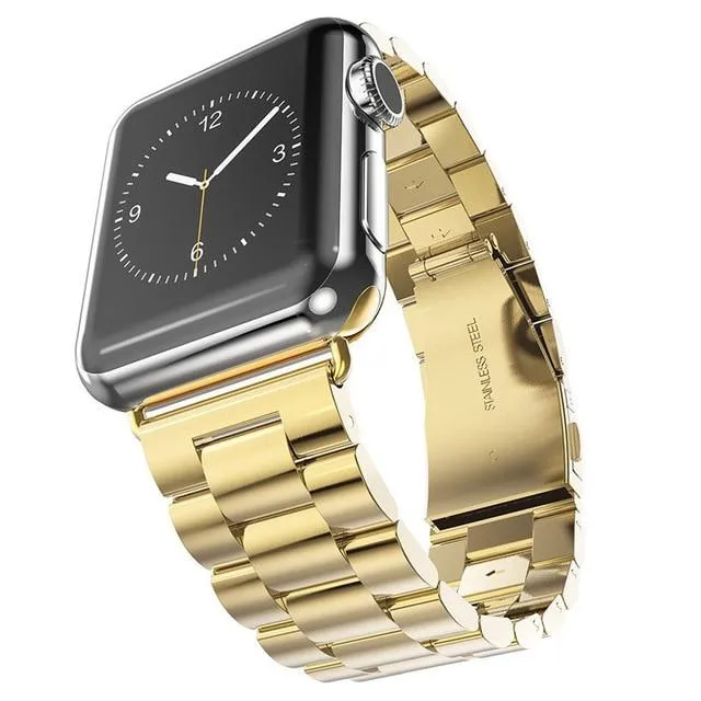 Stylish stainless steel strap for Apple Watches