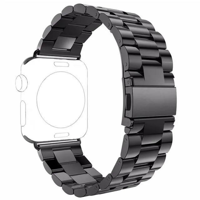 Stylish stainless steel strap for Apple Watches