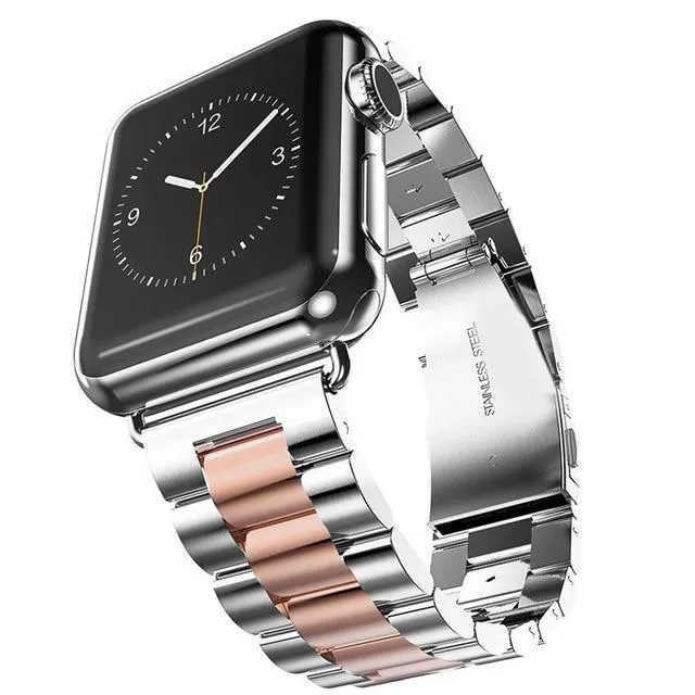 Stylish stainless steel strap for Apple Watches
