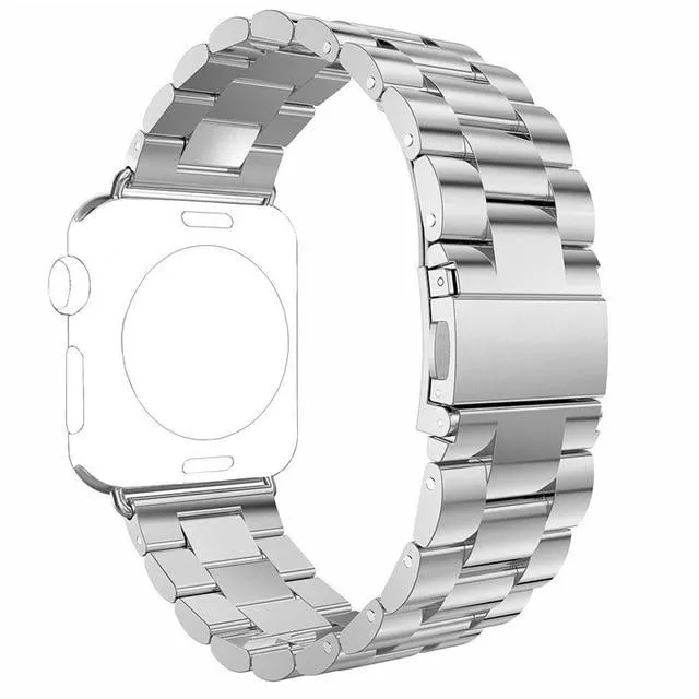 Stylish stainless steel strap for Apple Watches