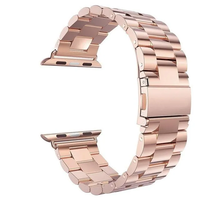Stylish stainless steel strap for Apple Watches