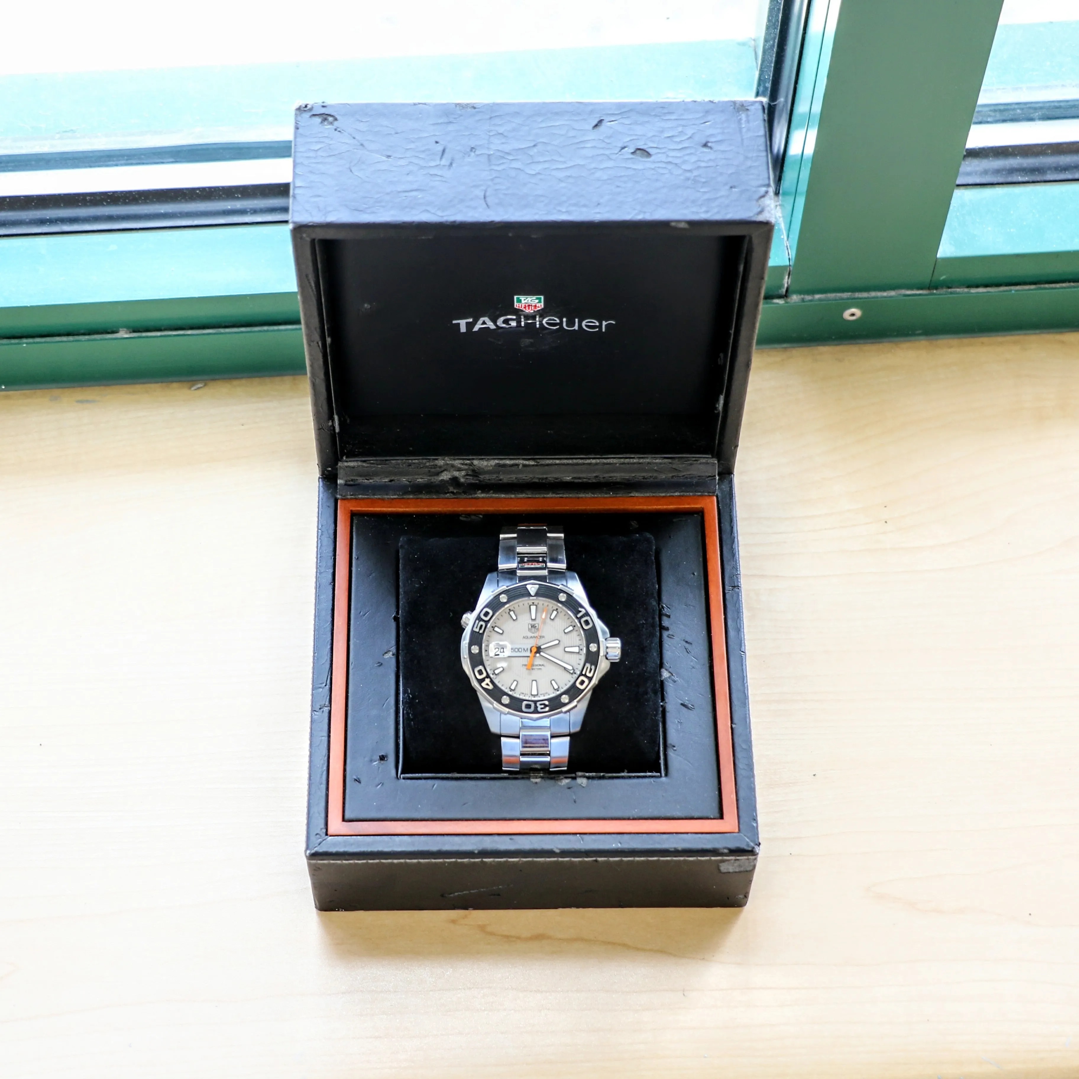 TAG HEUER Aquaracer Watch Professional 500M Wristwatch Ref. WAJ1111.BA0870 - Original Bracelet & Box!