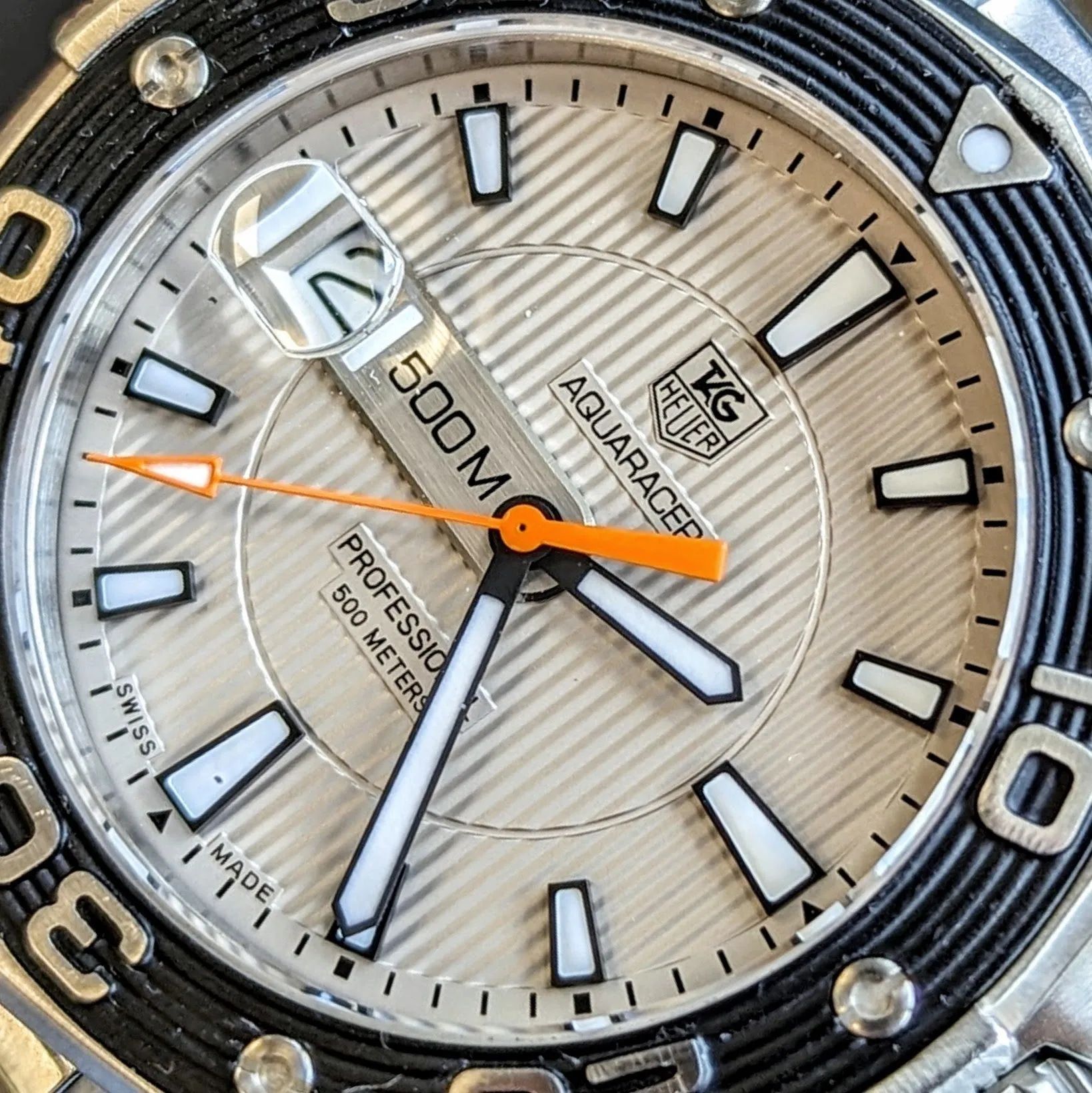 TAG HEUER Aquaracer Watch Professional 500M Wristwatch Ref. WAJ1111.BA0870 - Original Bracelet & Box!