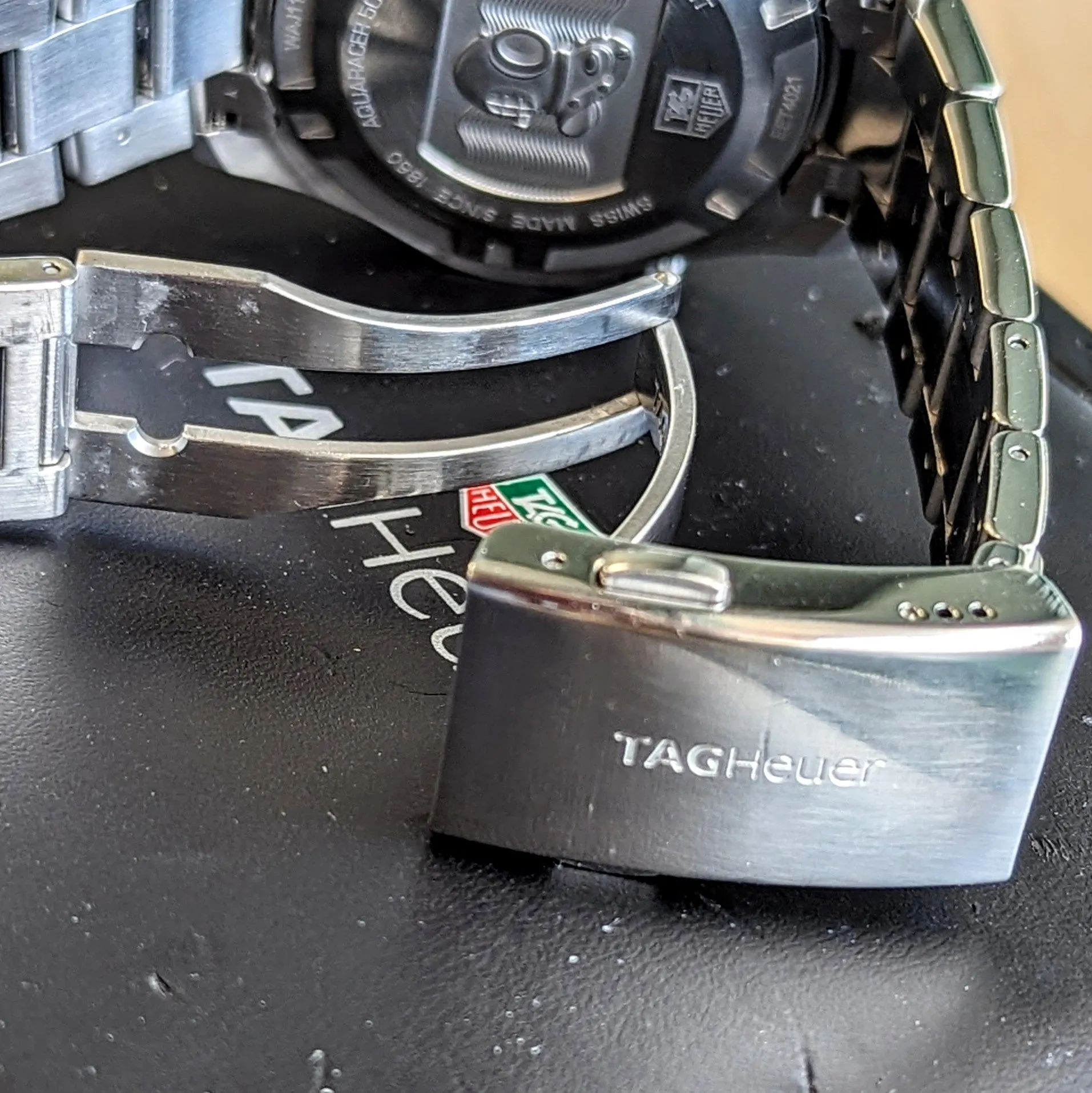 TAG HEUER Aquaracer Watch Professional 500M Wristwatch Ref. WAJ1111.BA0870 - Original Bracelet & Box!