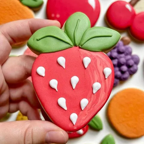 The Graceful Baker's 'Tutti Frutti' Cookie Cutters