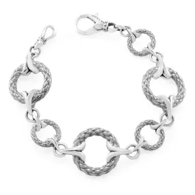 Tuileries Link Bracelet - Sterling Silver