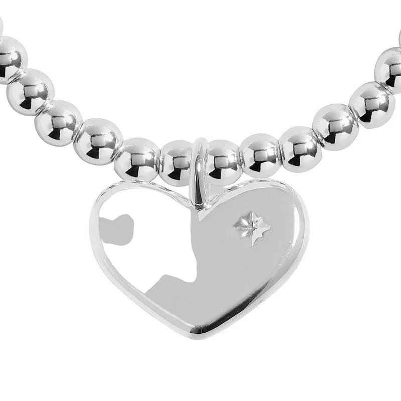 With Love Bracelet Silver-plated in Red Bauble Jewellery Box