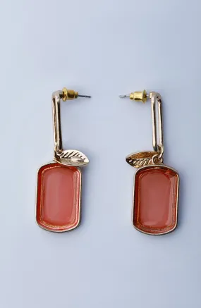 WOMEN EARRINGS - ORANGE (WAJE23W-1003)
