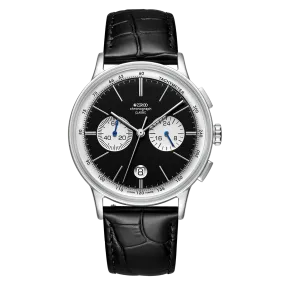 ZEROO C2 THE VIRGO CLASSIC MOONPHASEQUARTZ WATCH FOR GENTS - ZC003SBW